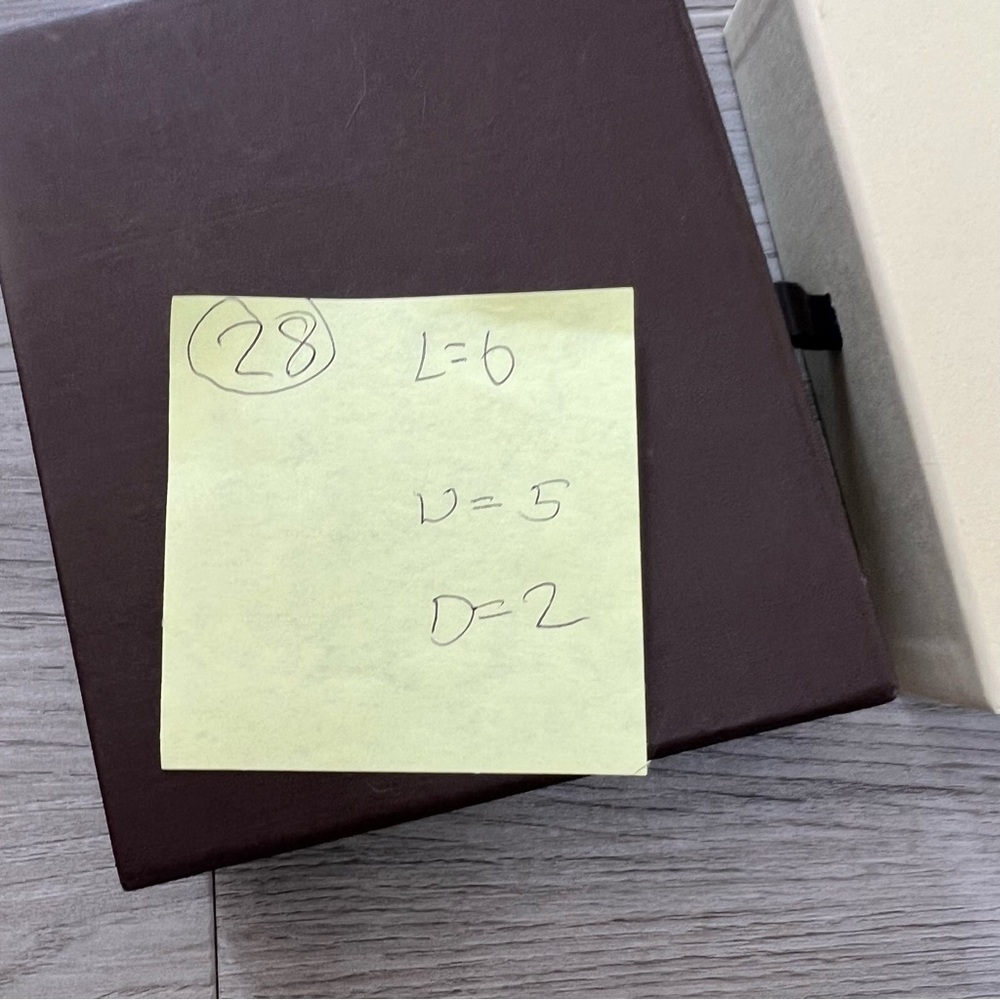 Authentic Louis Vuitton Slide In Gift Box Small - Picture 6 of 6